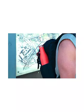 LURCH | Bouteille isotherme - Bouteille thermos en acier inoxydable 0,5l Azur | pink